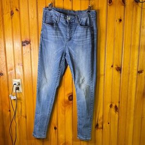 Seven7 Light Blue Skinny Jeans for Women